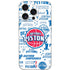 NBA Detroit Pistons Historic Blast iPhone 16 Pro Skin